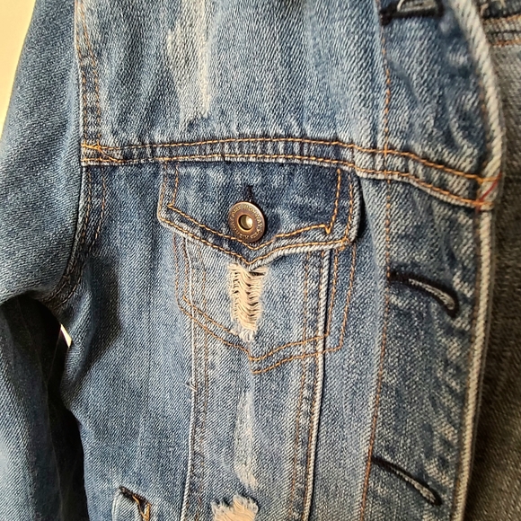 Highway Jeans | Distressed Denim Jacket - Picture 2 of 6